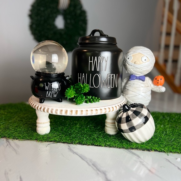 Rae Dunn Black Happy Halloween Chubby Canister - Picture 9 of 9